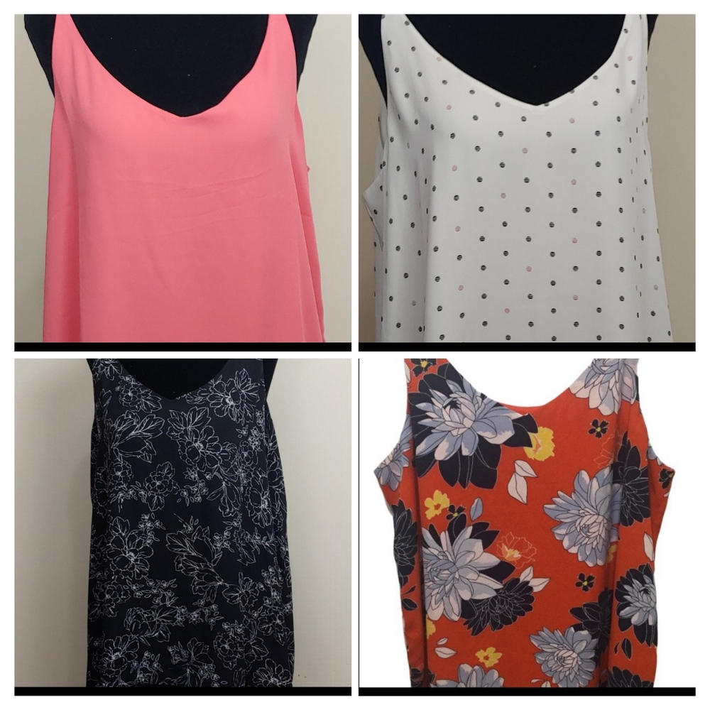 Bundle of 4 Reitmans tank tops